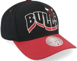 Chicago Bulls Wavy Pro Black/Red Adjustable - Mitchell & Ness
