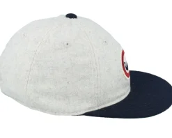 Chicago Whales Statesman Ivory/Navy Snapback - American Needle