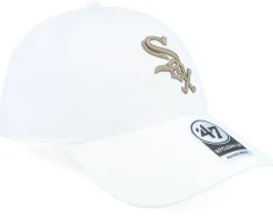 Chicago White Sox Clean Up White Dad Cap - 47 Brand