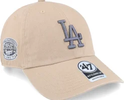 Chicago White Sox Double Under Clean Up Natural Dad Cap - 47 Brand