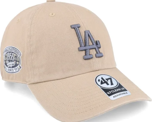 Chicago White Sox Double Under Clean Up Natural Dad Cap - 47 Brand