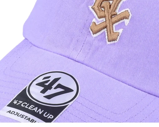 Chicago White Sox MLB Double Under 47 Clean Up Lavendel Dad Cap - 47 Brand