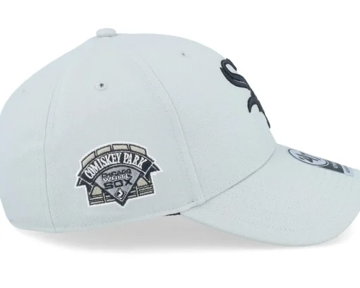 Chicago White Sox Sure Shot Mvp Grey Adjustable - 47 Brand