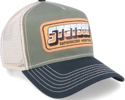 Chrome Olive Trucker - Stetson