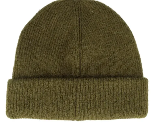 Chunky Beanie Olive Cuff - Lyle & Scott