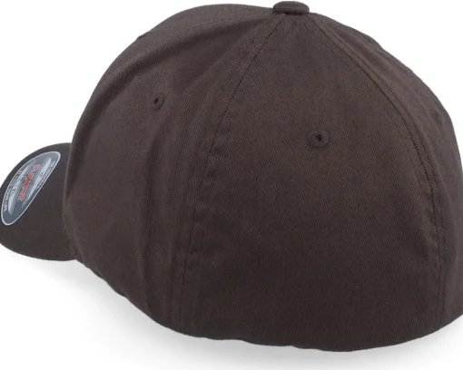 Cirkel Grisjävel Wooly Combed Brown Flexfit - Skillfish