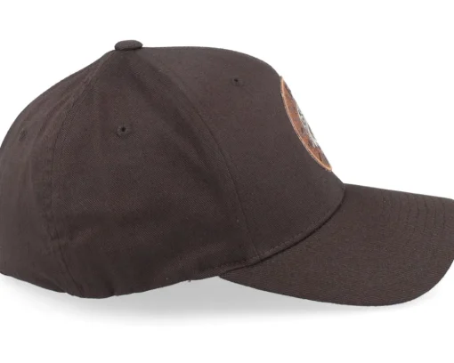 Cirkel Grisjävel Wooly Combed Brown Flexfit - Skillfish
