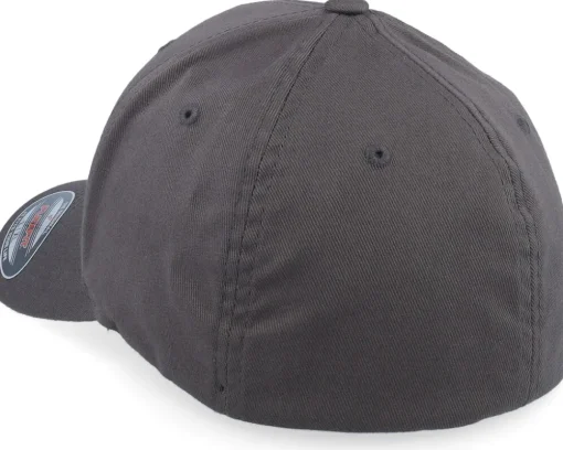 Cirkel Grisjävel Wooly Combed Dark Grey Flexfit - Skillfish