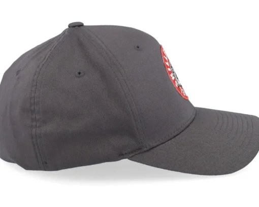 Cirkel Grisjävel Wooly Combed Dark Grey Flexfit - Skillfish