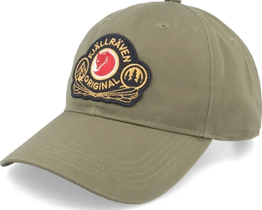 Classic Badge Cap Dark Navy Dad Cap - Fjällräven