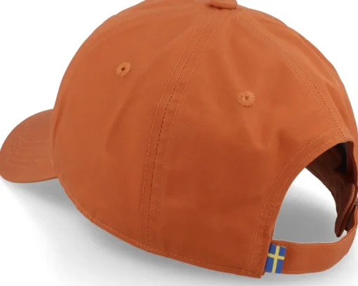 Classic Badge Cap Terracotta Brown Dad Cap - Fjällräven