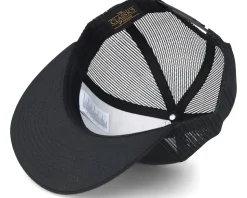Classic Black A-Frame Trucker - Yupoong