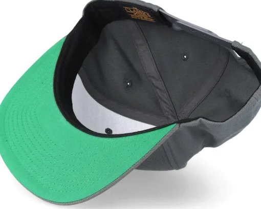Classic Dark Grey Snapback - Yupoong