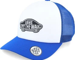 Classic Patch White/Royal Blue Trucker - Vans