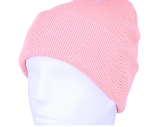 Classic Pink Cuff Blank Beanie - Beechfield