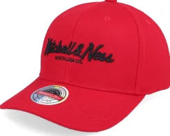 Classic Red Red/Black Adjustable - Mitchell & Ness