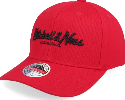 Classic Red Red/Black Adjustable - Mitchell & Ness