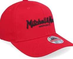 Classic Red Red/Black Adjustable - Mitchell & Ness