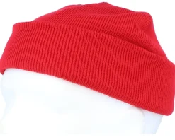 Classic Red Short Blank Beanie - Beechfield