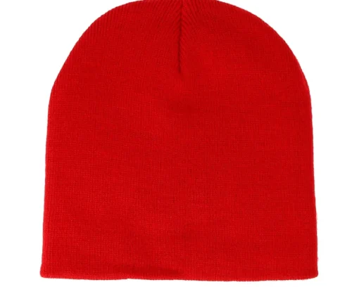Classic Red Traditional Blank Beanie - Beechfield
