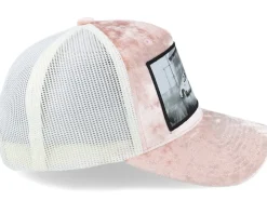 Classic Sportscar Peach/Ivory A-frame Trucker - Calza Pennello