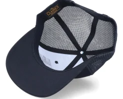 Classics Recycled Mesh Black Trucker - Yupoong
