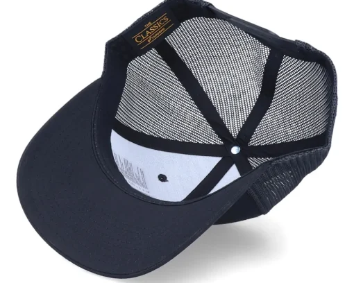 Classics Recycled Mesh Black Trucker - Yupoong