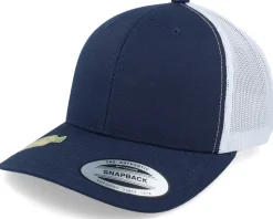 Classics Recycled Mesh Navy/White Trucker - Yupoong