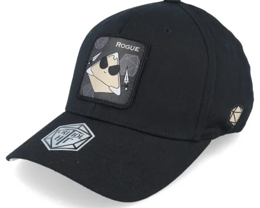 Cleric Box Patch Black Flexfit - Critiql Hit
