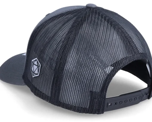 Cleric Class Emblem Charcoal/Black Trucker - Critiql Hit