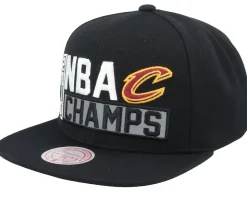 Cleveland Cavaliers Champs 16 HWC Black Snapback - Mitchell & Ness