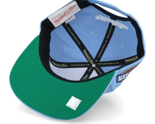 Cleveland Cavaliers Conference Patch Light Blue Snapback - Mitchell & Ness