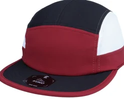 Cloudfit Red/Black/White 5-Panel - Kumo