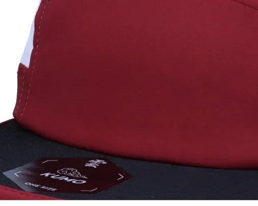 Cloudfit Red/Black/White 5-Panel - Kumo