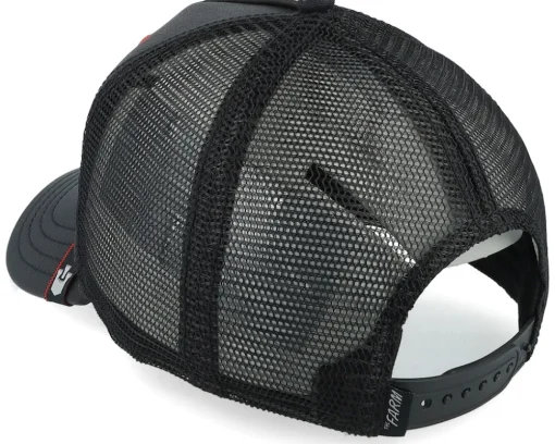 Cock Will Prevail Leather Trucker - Goorin Bros.