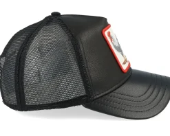 Cock Will Prevail Leather Trucker - Goorin Bros.