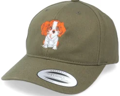 Cocker Spaniel Dog Olive Curved Adjustable - Iconic