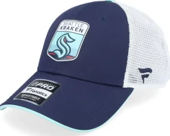 Colorado Avalanche Authentic Pro Draft Podium Black/White Trucker - Fanatics