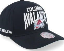 Colorado Avalanche Big Time Pro Black A-frame Adjustable - Mitchell & Ness