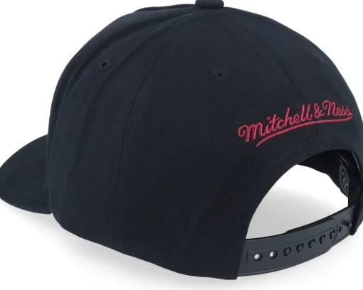 Colorado Avalanche Big Time Pro Black A-frame Adjustable - Mitchell & Ness