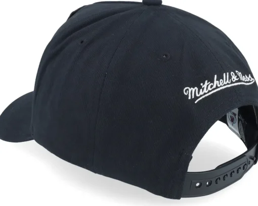 Colorado Avalanche Player Pro Crown Peter Forsberg Black A-frame Adjustable - Mitchell & Ness