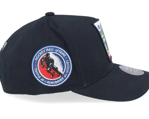 Colorado Avalanche Player Pro Crown Peter Forsberg Black A-frame Adjustable - Mitchell & Ness