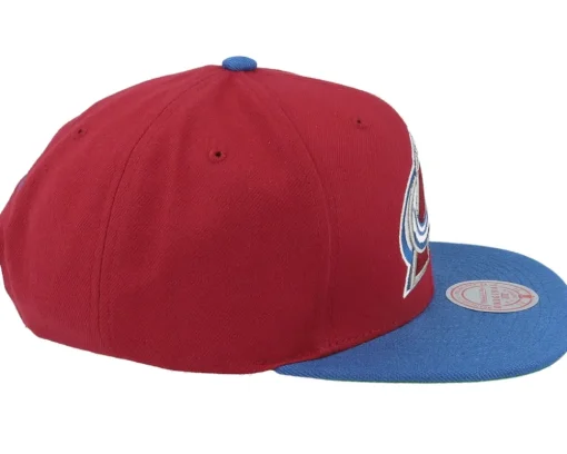 Colorado Avalanche Team 2 Tone 2.0 Red/Light Blue Snapback - Mitchell & Ness