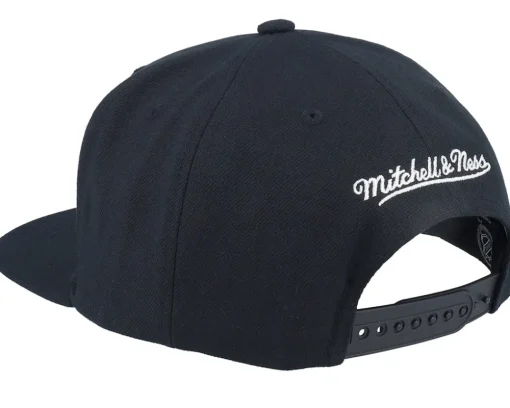 Colorado Avalanche Top Spot Black Snapback - Mitchell & Ness