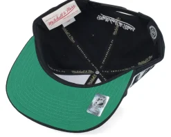 Colorado Avalanche Top Spot Black Snapback - Mitchell & Ness