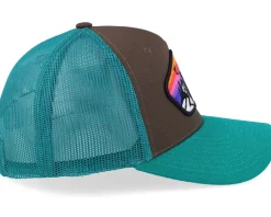 Colorful Deer Big Patch Brown/Teal/Orange A-frame - Iconic