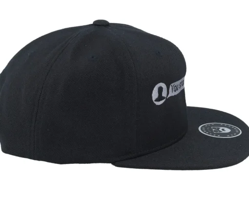 Convo Black Snapback - Bearded Man