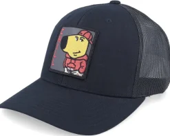 Cool Chill Guy Black Trucker - Iconic