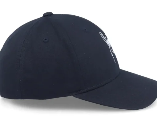 Cool Llama Lines Black Curved Adjustable - Iconic