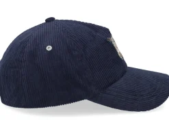 Corduroy Baseball Cap Navy Dad Cap - Upfront
